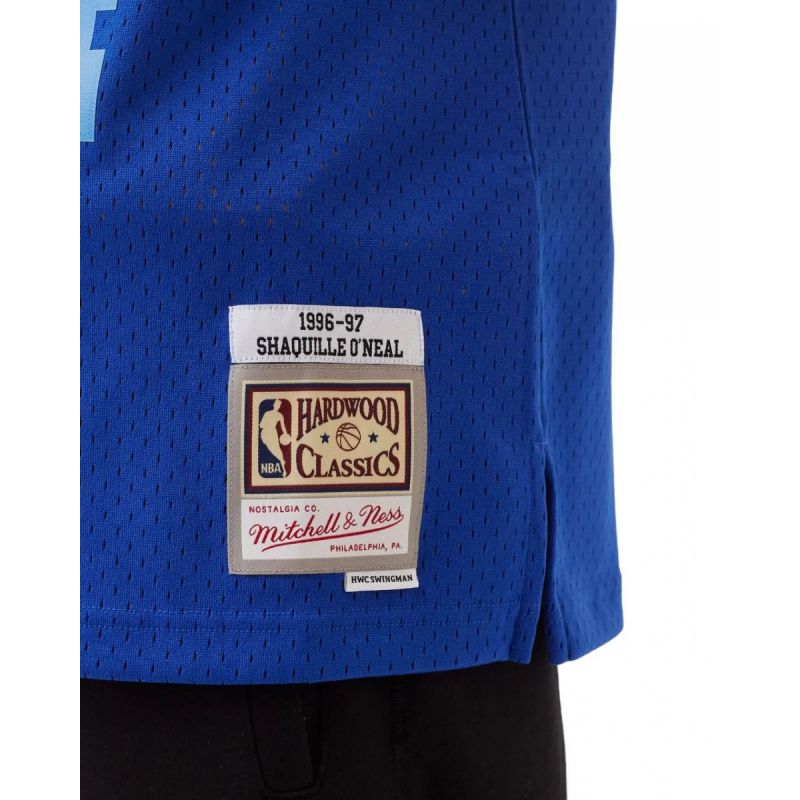 Mitchell &amp; Ness NBA Swingman Los Angeles Lakers Shaquille O&#39;Neal M T-shirt SMJYAC18013-LALROYA96SON