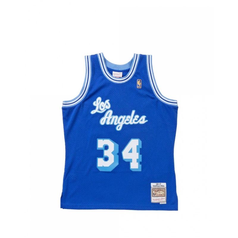 Mitchell &amp; Ness NBA Swingman Los Angeles Lakers Shaquille O&#39;Neal M T-shirt SMJYAC18013-LALROYA96SON