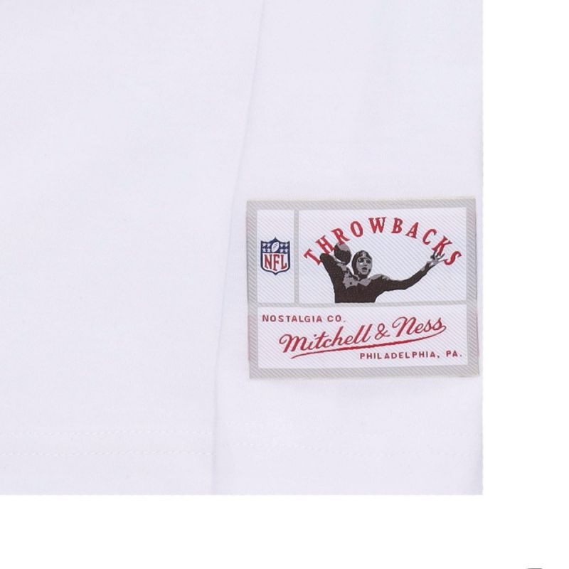 Mitchell &amp; Ness NFL Team Logo Tee Green Bay Pacers M BMTRINTL1053-GBPWHIT