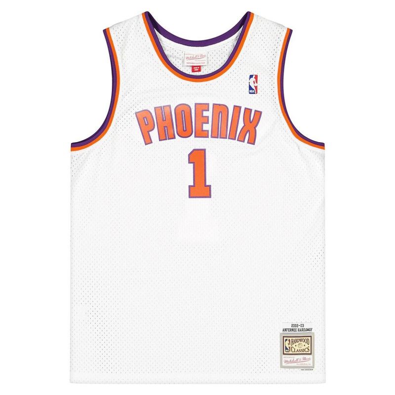 Mitchell & Ness Phoenix NBA Alternate Jersey Suns 2002 Anfernee Hardaway M SMJY4443-PSU02AHAWHIT - Sportmania.hu