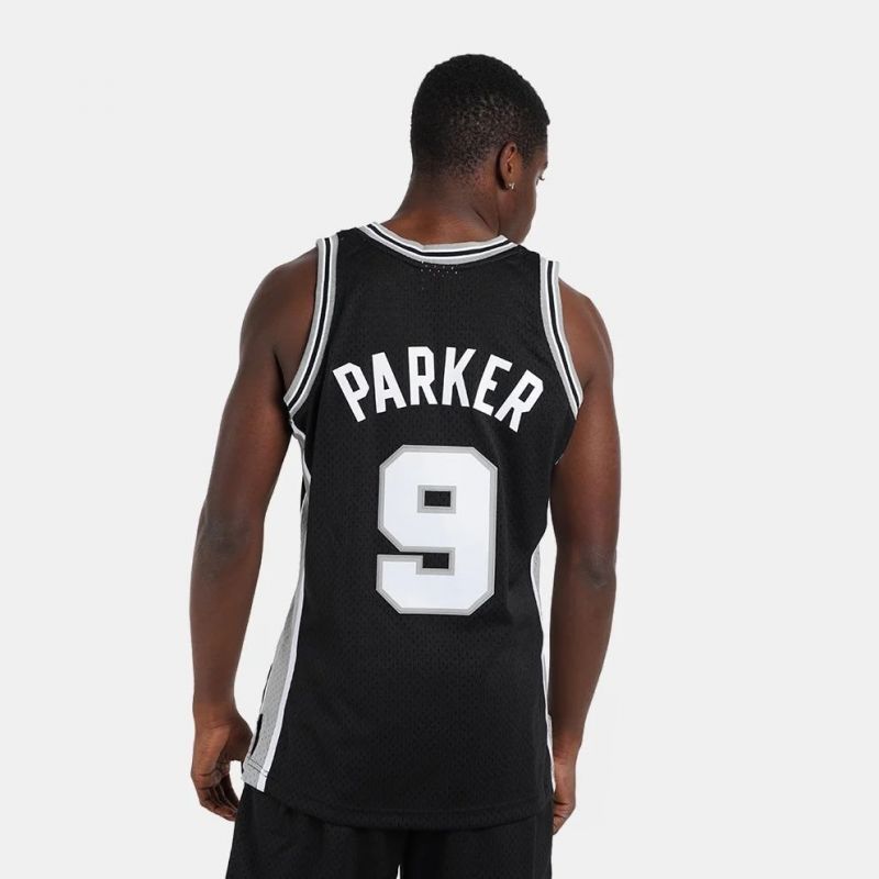 Mitchell & Ness San Antonio Spurs NBA Swingman Jersey Spurs 2001 Tony Parker M SMJYLG19018-SASBLCK01TPA - Sportmania.hu