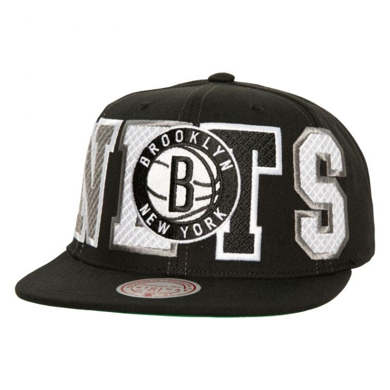 Mitchell & Ness Varsity Bust Snapback Brooklyn Nets Cap HHSS6461-BNEYYPPPBLCK - Sportmania.hu