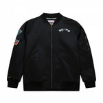 Mitchell &amp; Ness Lightweight Satin Bomber San Antonio Spurs M Jacket Sjkt6599-sasyypppblck - Sportmania.hu