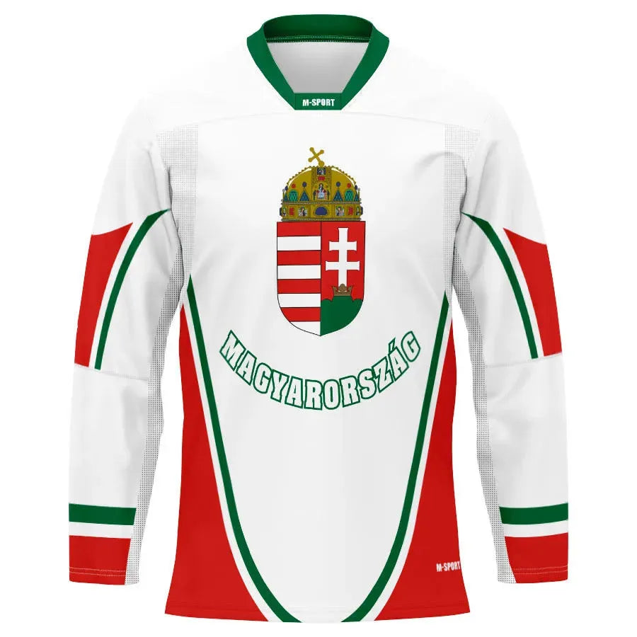 Msport Hungary hosszú ujjú szurkolói Replika mez 2009, fehér