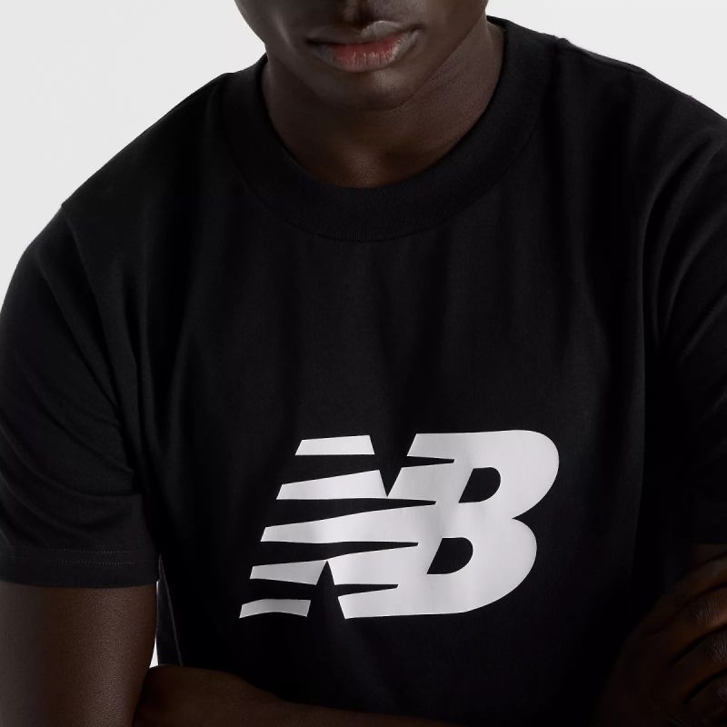 New Balance Sport Jersey Logo M Mt43906bk Póló - Sportmania.hu