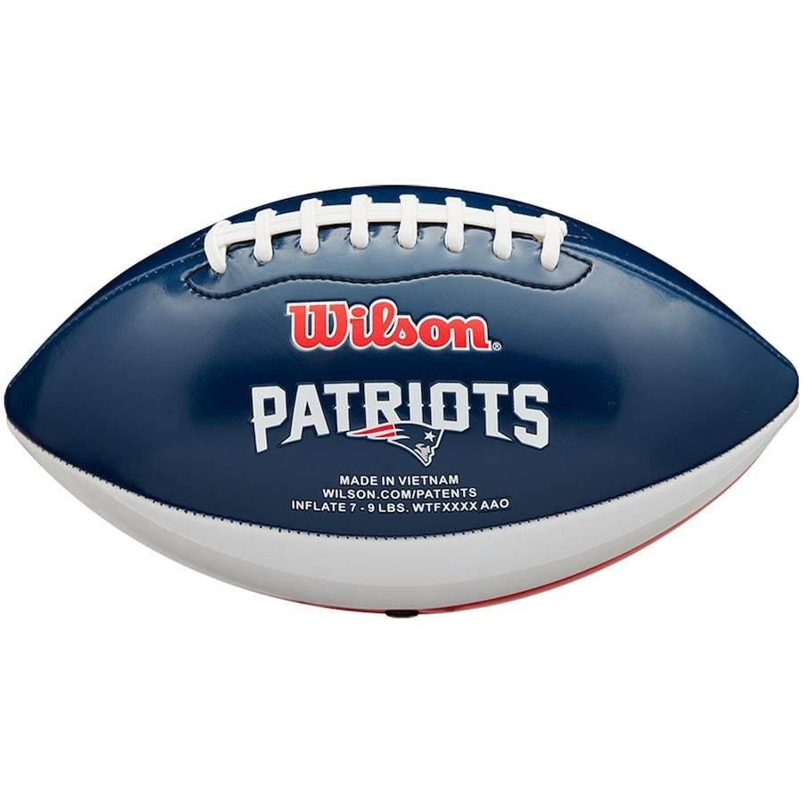 New England Patriots Team Peewee Wilson amerikai focilabda, junior méret - Sportmania.hu