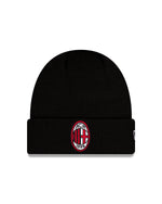 New Era AC Milan Black Cuff Knit Beanie Hat kötött sapka