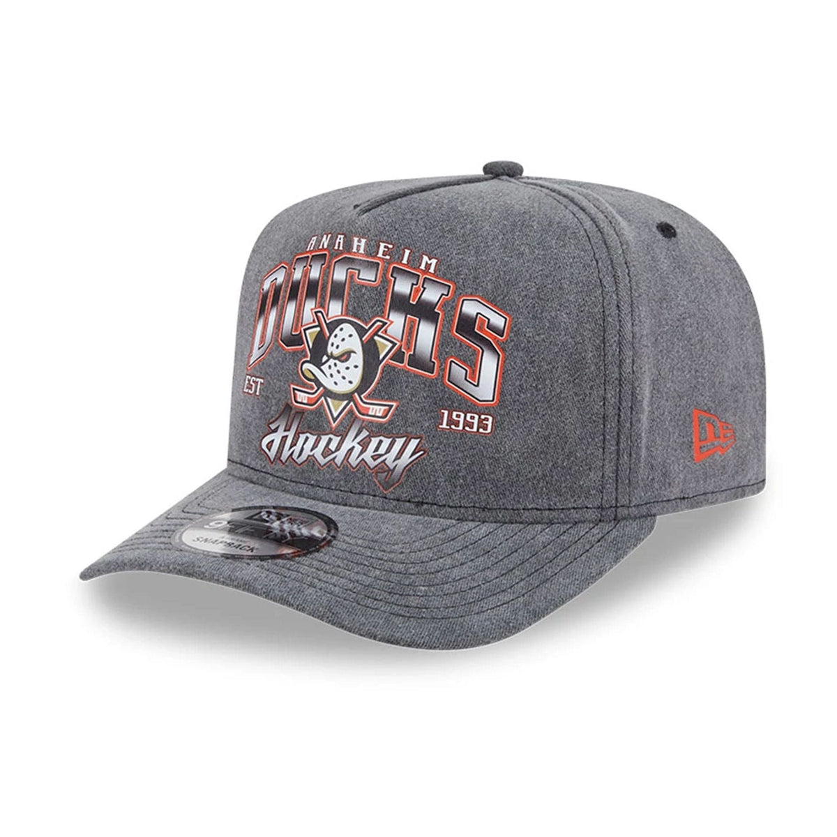 New Era Anaheim Ducks NHL Washed Black 9FIFTY A-Frame - baseball sapka