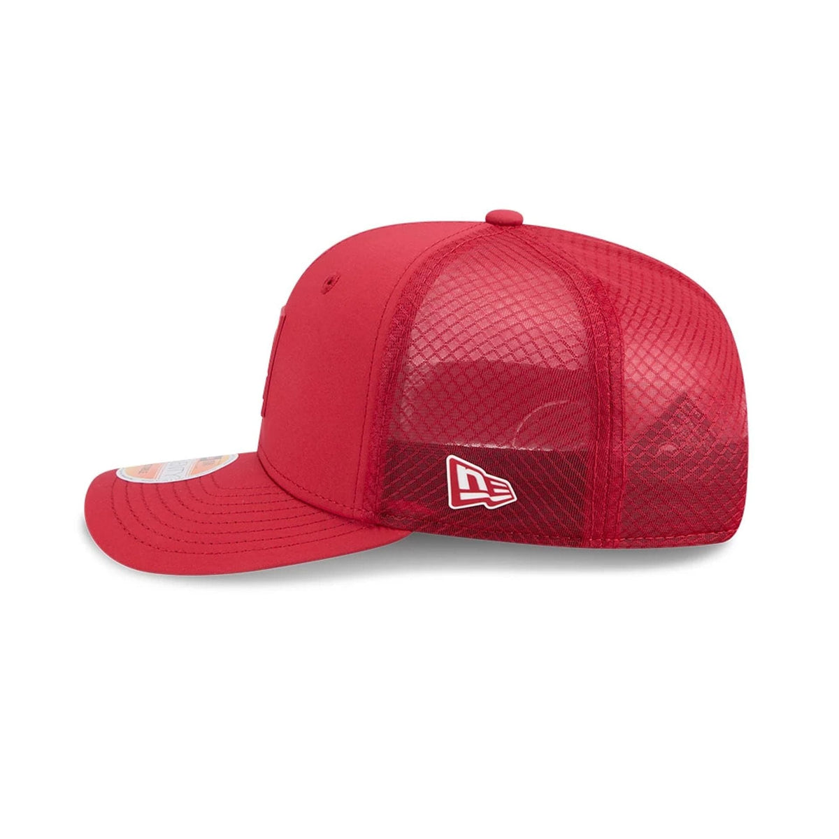 New Era Arizona Cardinals NFL Sideline 2025 Dark Red 9SEVENTY Trucker Stretch Snap - baseball sapka