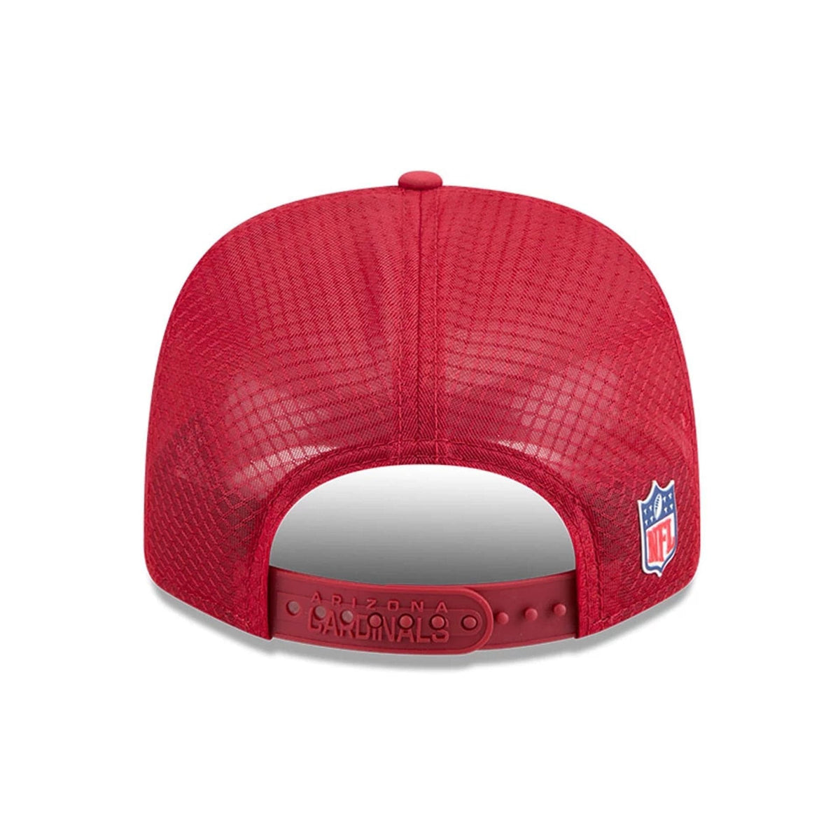 New Era Arizona Cardinals NFL Sideline 2025 Dark Red 9SEVENTY Trucker Stretch Snap - baseball sapka