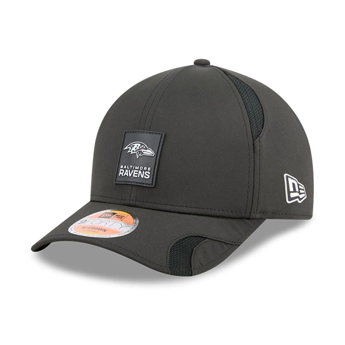 New Era Baltimore Ravens NFL Sideline 2025 Black 9FORTY M-Crown - baseball sapka