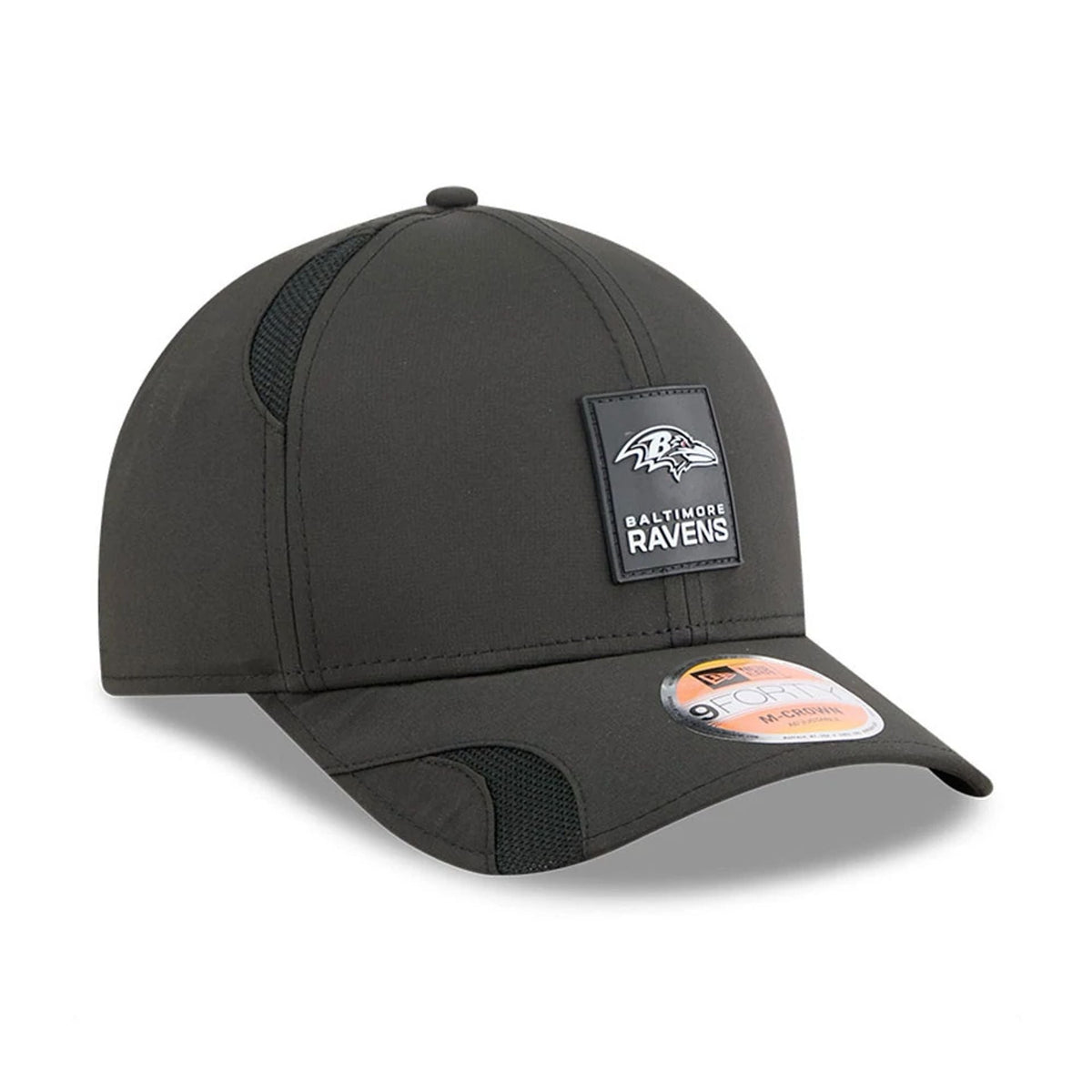 New Era Baltimore Ravens NFL Sideline 2025 Black 9FORTY M-Crown - baseball sapka
