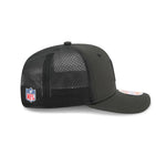 New Era Baltimore Ravens NFL Sideline 2025 Black 9SEVENTY Trucker Stretch Snap - baseball sapka