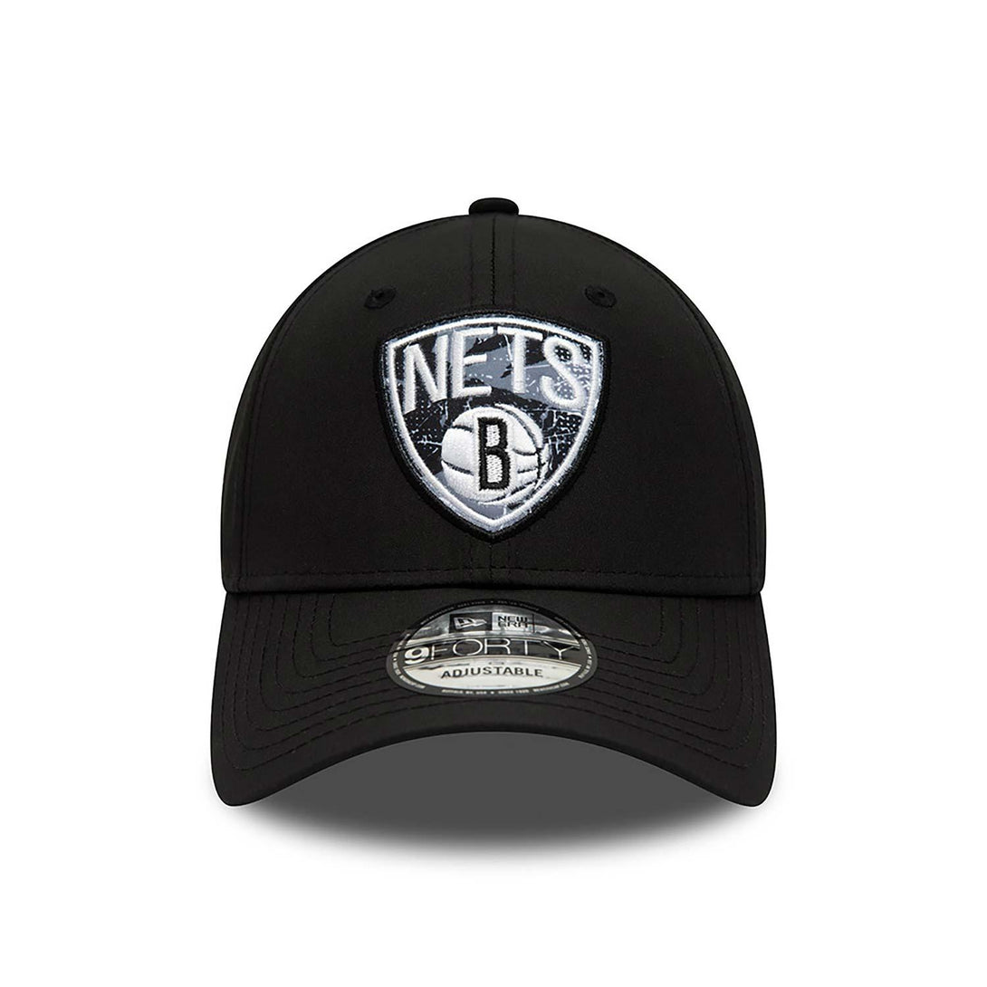 New Era Brooklyn Nets Print Infill Black 9FORTY baseball sapka - Sportmania.hu