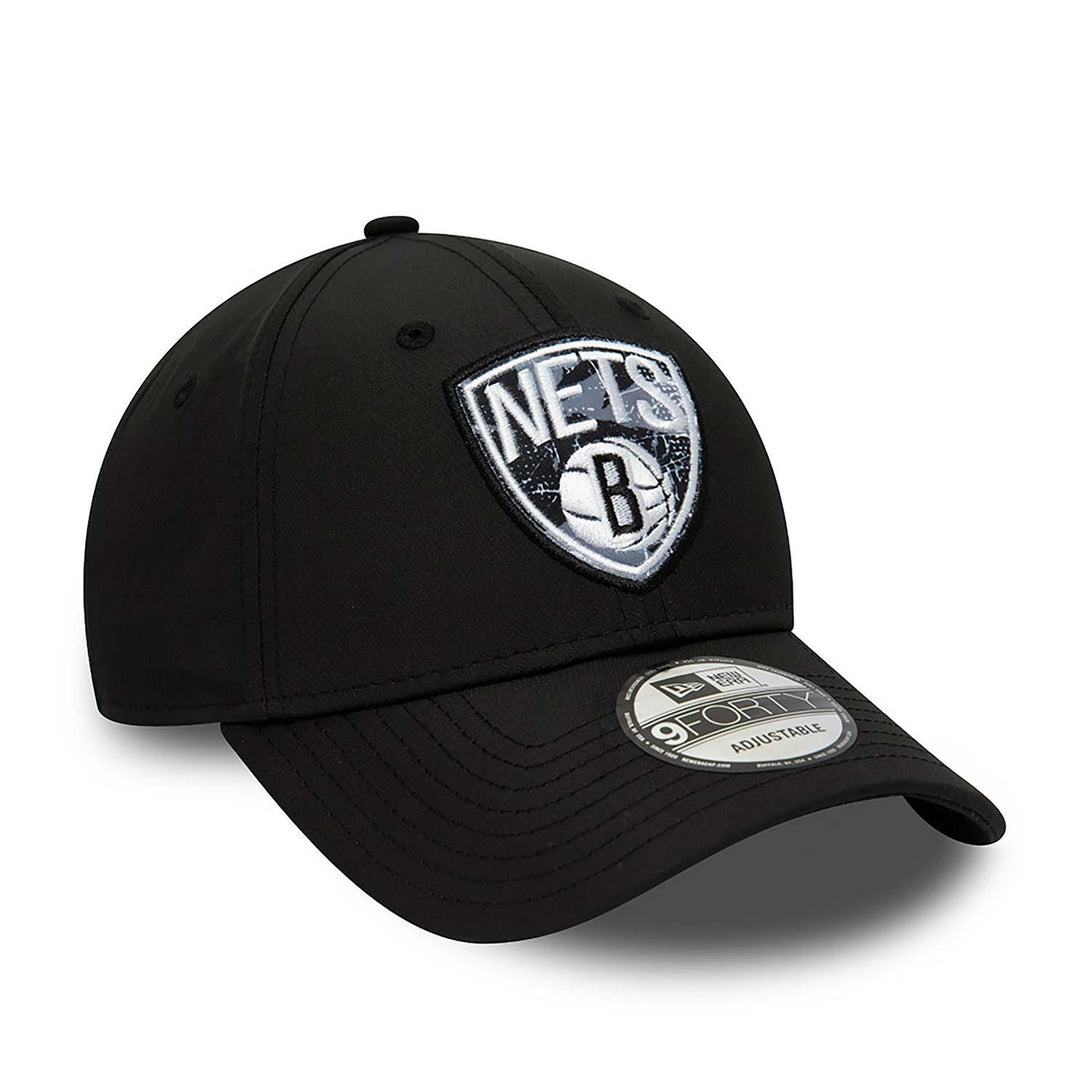 New Era Brooklyn Nets Print Infill Black 9FORTY baseball sapka - Sportmania.hu