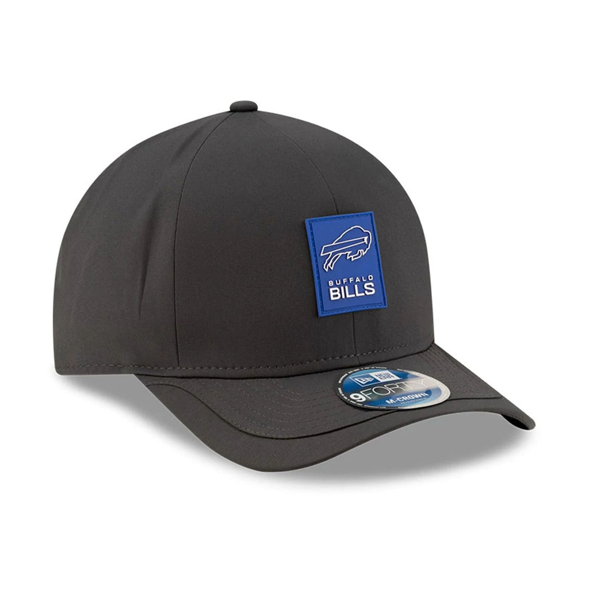 New Era Buffalo Bills NFL Sideline 2025 Charcoal 9FORTY M-Crown - baseball sapka