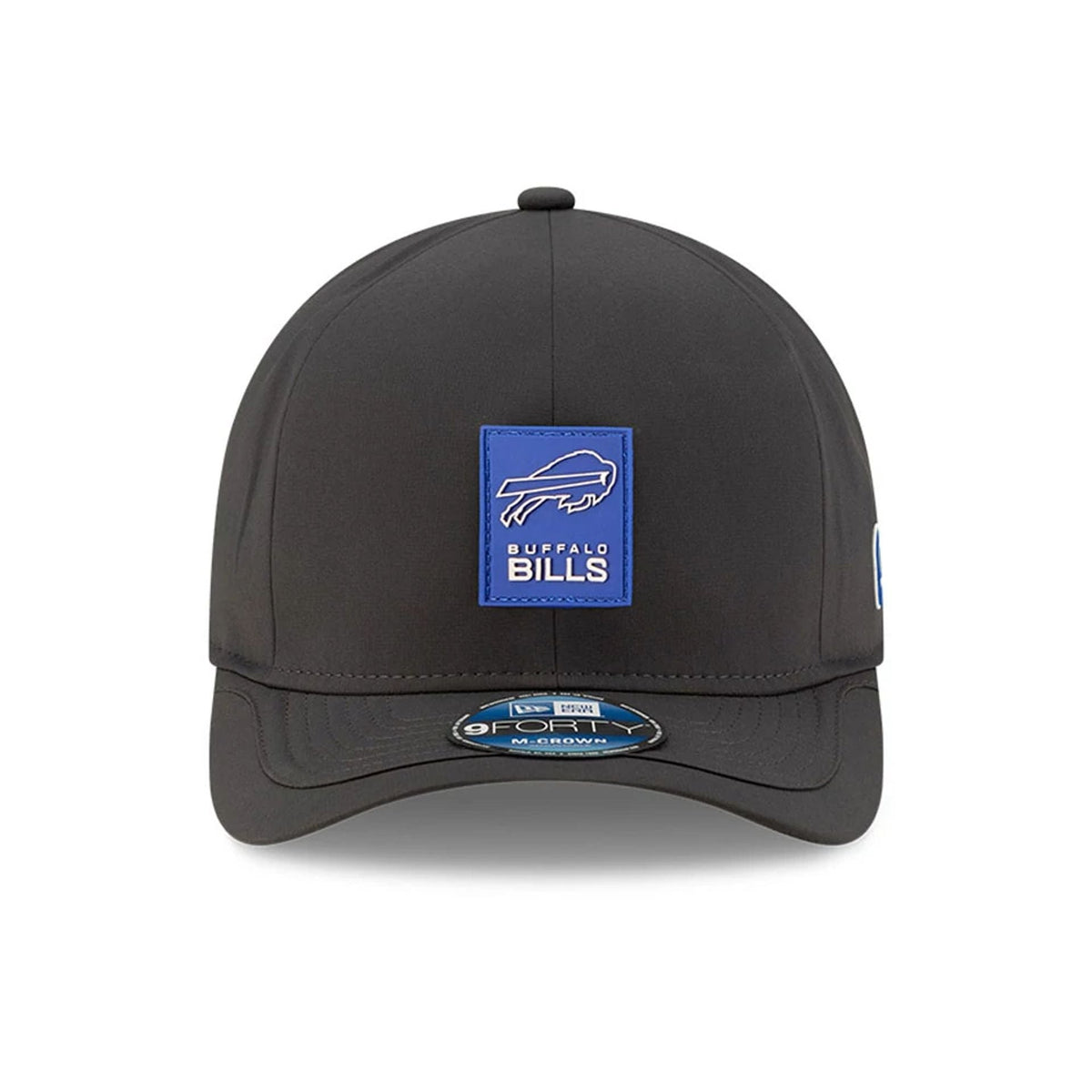 New Era Buffalo Bills NFL Sideline 2025 Charcoal 9FORTY M-Crown - baseball sapka