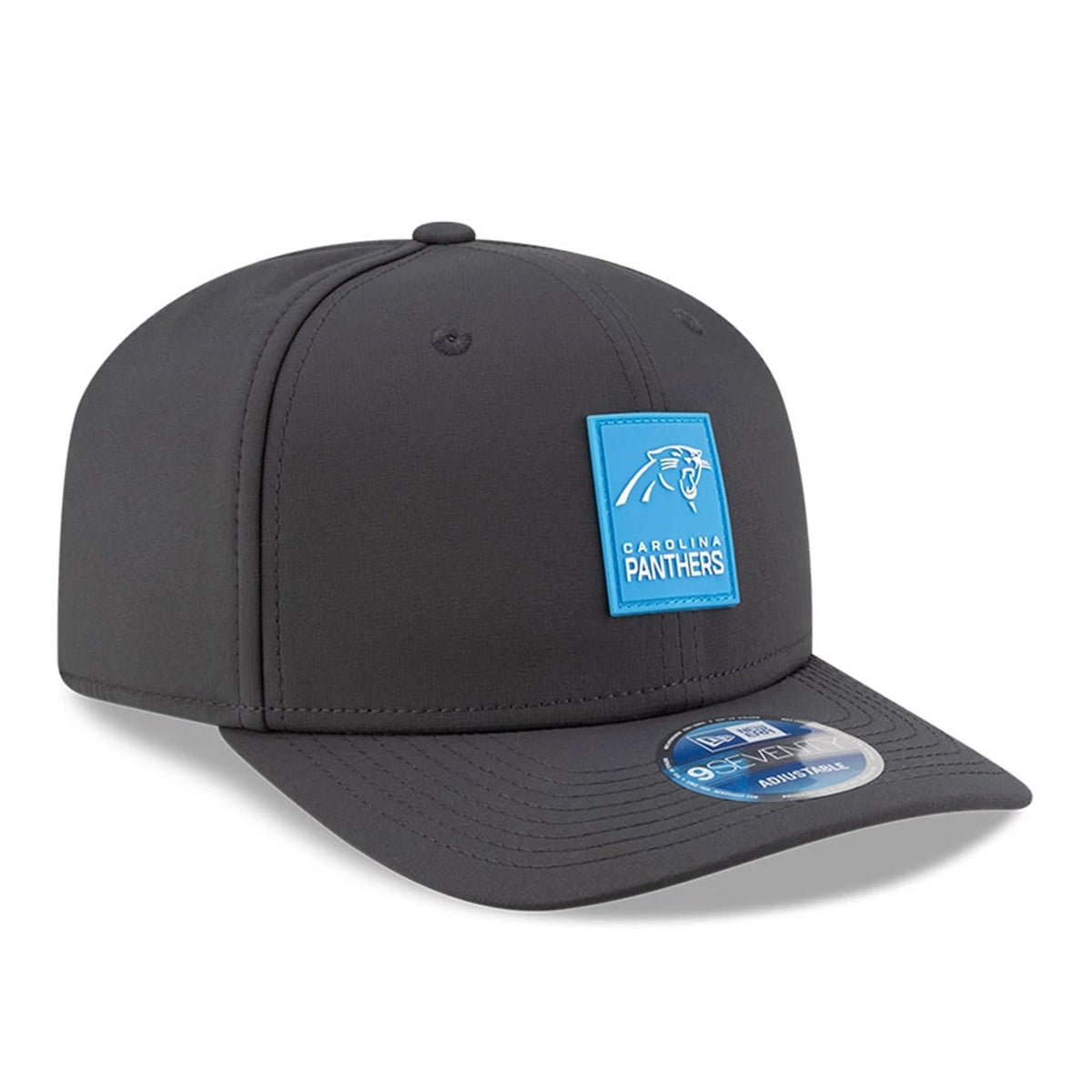 New Era Carolina Panthers NFL Sideline 2025 Charcoal 9SEVENTY Stretch Snap - baseball sapka
