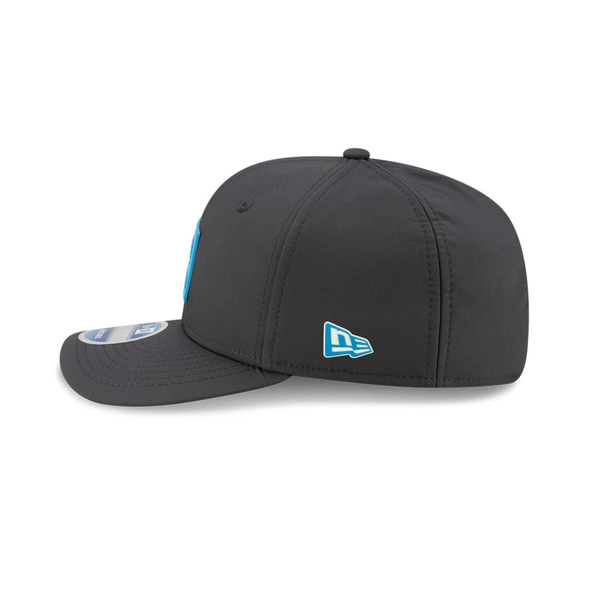 New Era Carolina Panthers NFL Sideline 2025 Charcoal 9SEVENTY Stretch Snap - baseball sapka