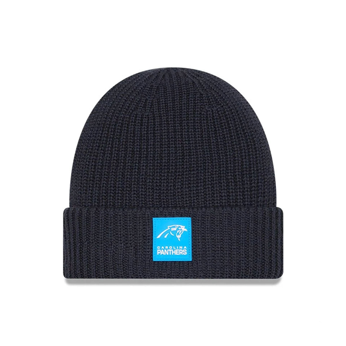 New Era Carolina Panthers NFL Sideline Charcoal Cuff Knit - kötött sapka