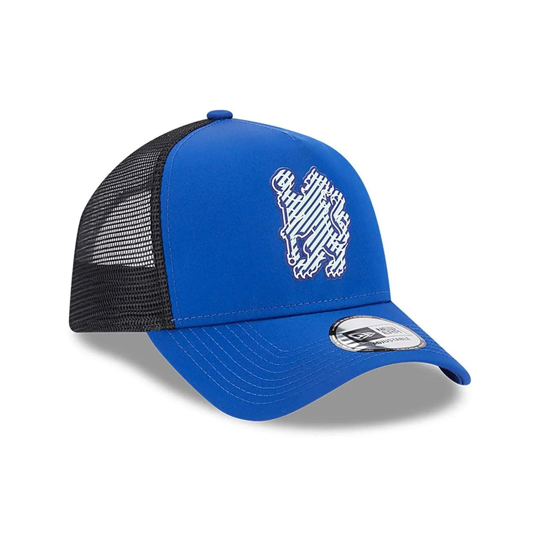 New Era Chelsea FC Lion Crest Blue A-Frame Trucker Baseball sapka - Sportmania.hu