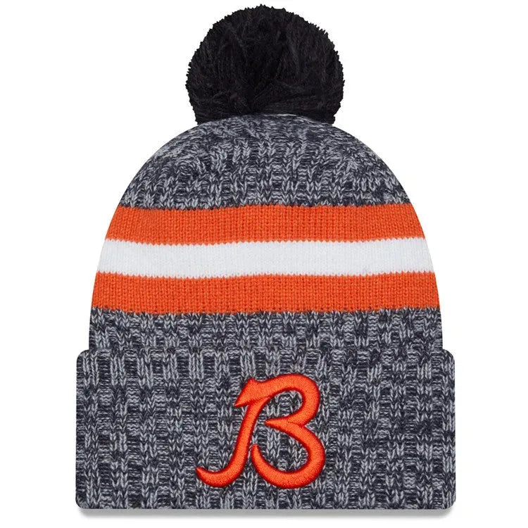 New Era Chicago Bears NFL Sideline B Bobble kötött sapka