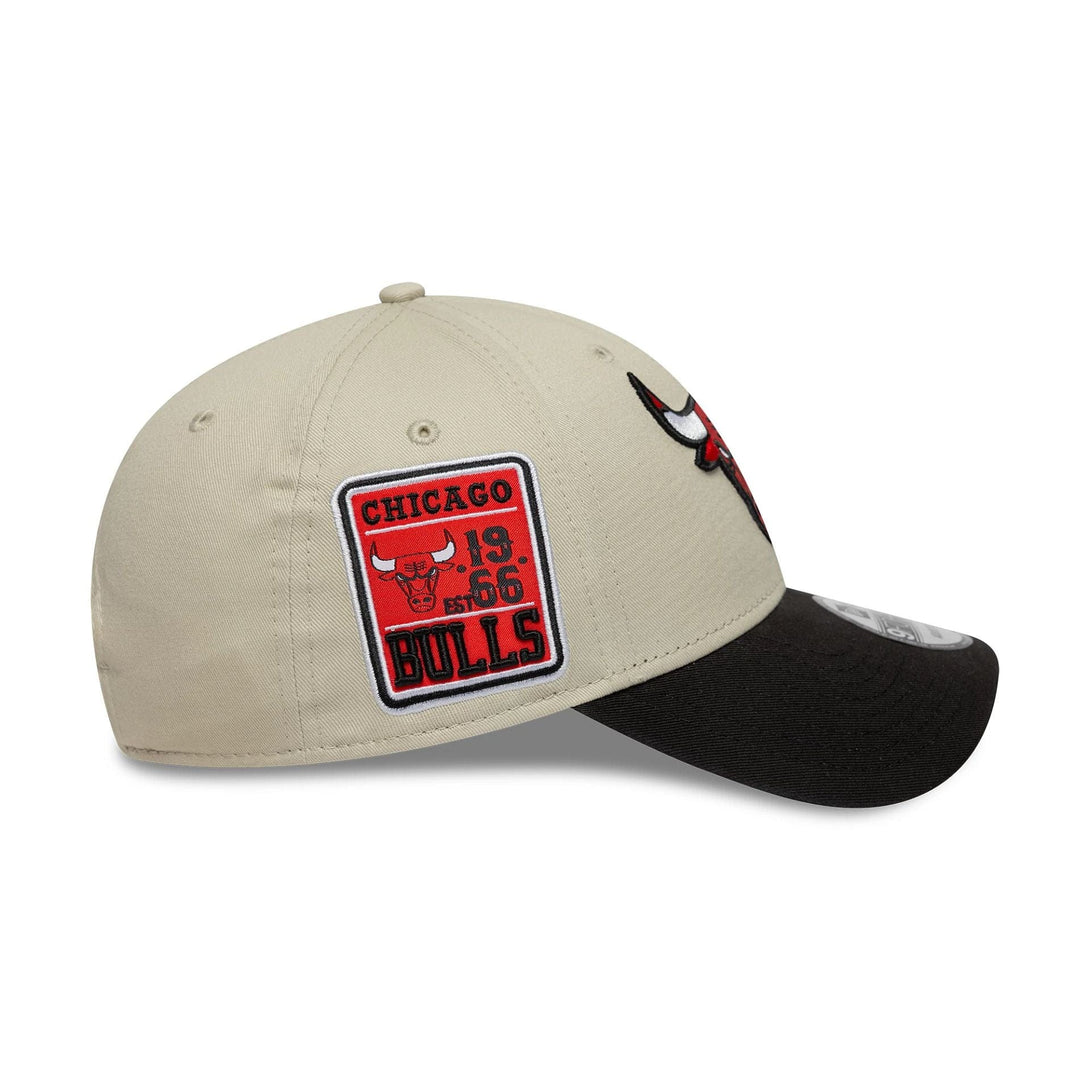 New Era Chicago Bulls NBA Contrast Patch Cream 9FORTY baseball sapka - Sportmania.hu