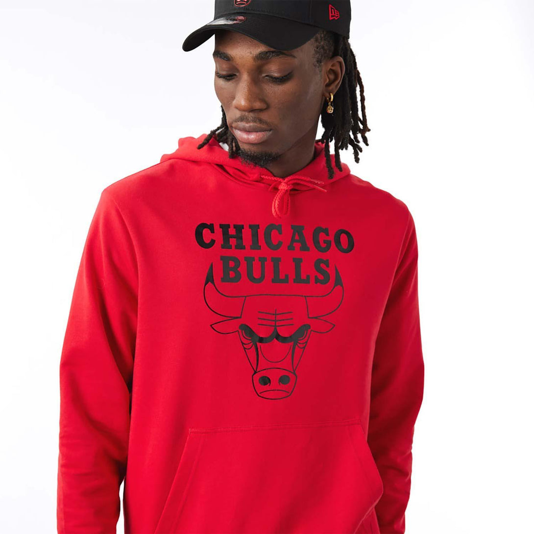 New Era Chicago Bulls NBA Foil Red kapucnis pulóver - Sportmania.hu