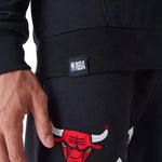 New Era Chicago Bulls NBA Graphic Black Oversized kapucnis pulóver