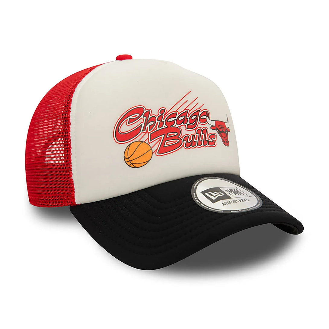 New Era Chicago Bulls NBA Graphic Red 9FORTY E-Frame Trucker sapka Baseball sapka - Sportmania.hu