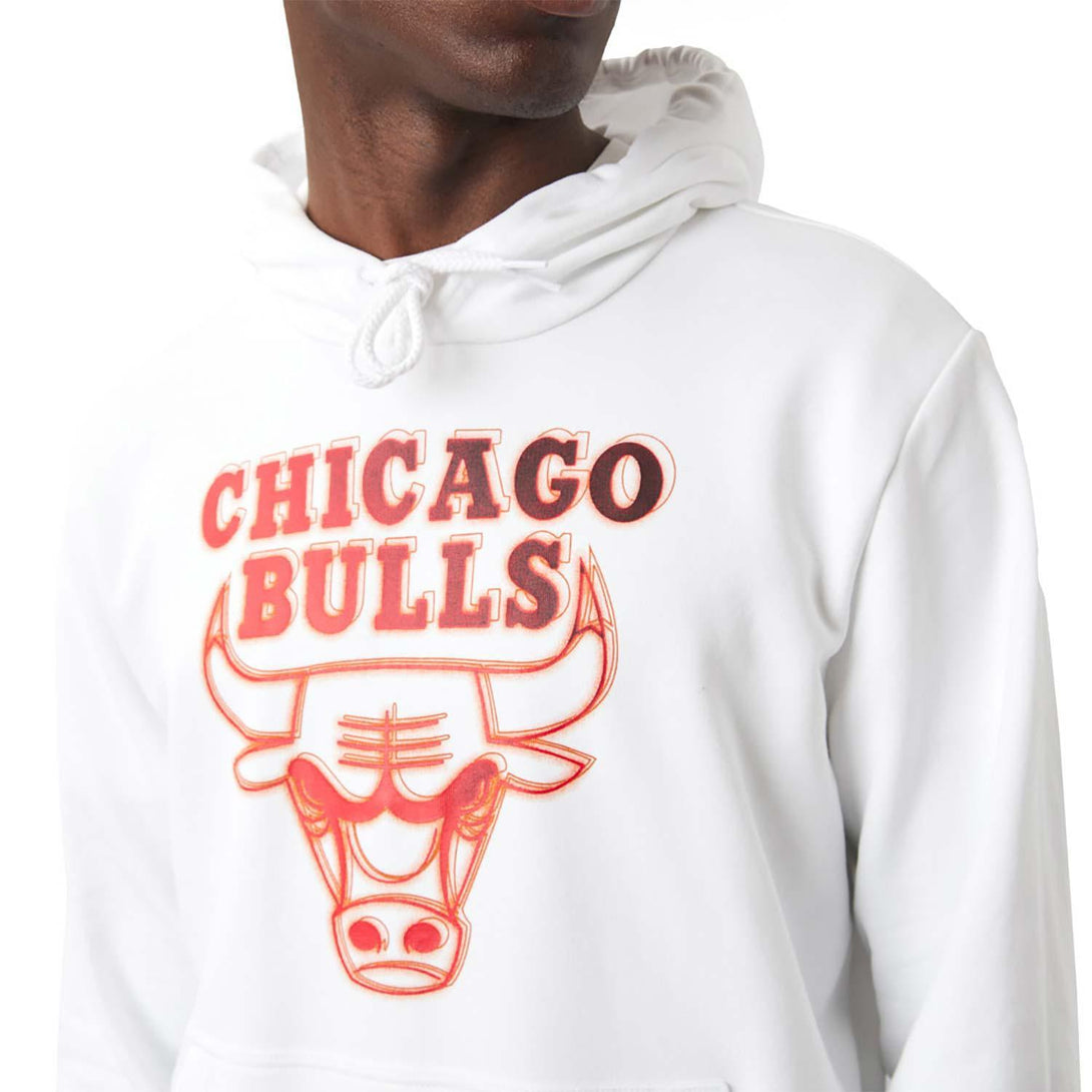 New Era Chicago Bulls NBA Neon Fade White kapucnis pulóver - Sportmania.hu