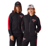 New Era Chicago Bulls NBA Script Full-Zip férfi zip pulóver
