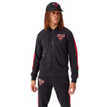New Era Chicago Bulls NBA Script Full-Zip férfi zip pulóver