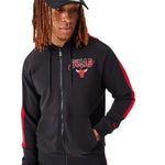 New Era Chicago Bulls NBA Script Full-Zip férfi zip pulóver