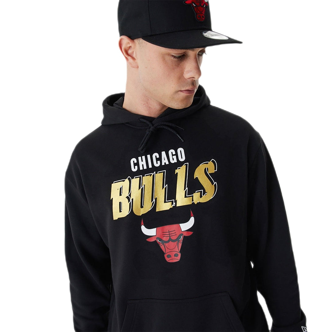 New Era Chicago Bulls Team Script Oversized kapucnis pulóver - Sportmania.hu