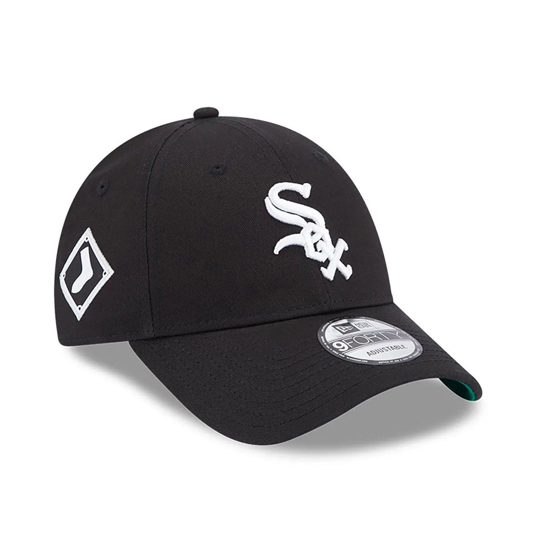 New Era Chicago White Sox Team Side Patch Black 9FORTY Baseball sapka - Sportmania.hu