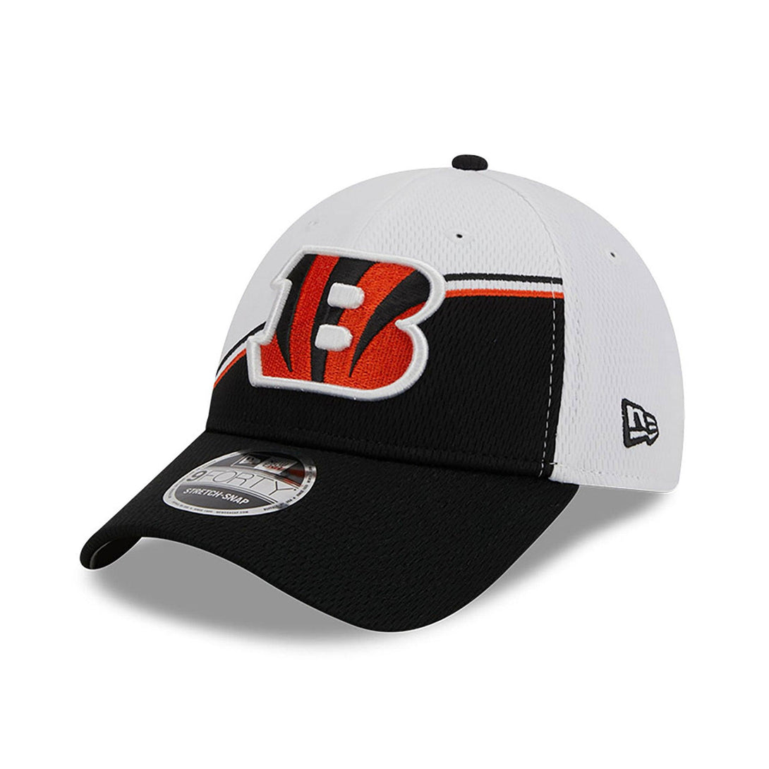 New Era Cincinnati Bengals NFL Sideline 2023 White 9FORTY Stretch Snap Baseball sapka - Sportmania.hu