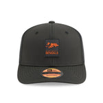 New Era Cincinnati Bengals NFL Sideline 2025 Black 9SEVENTY Trucker Stretch Snap - baseball sapka