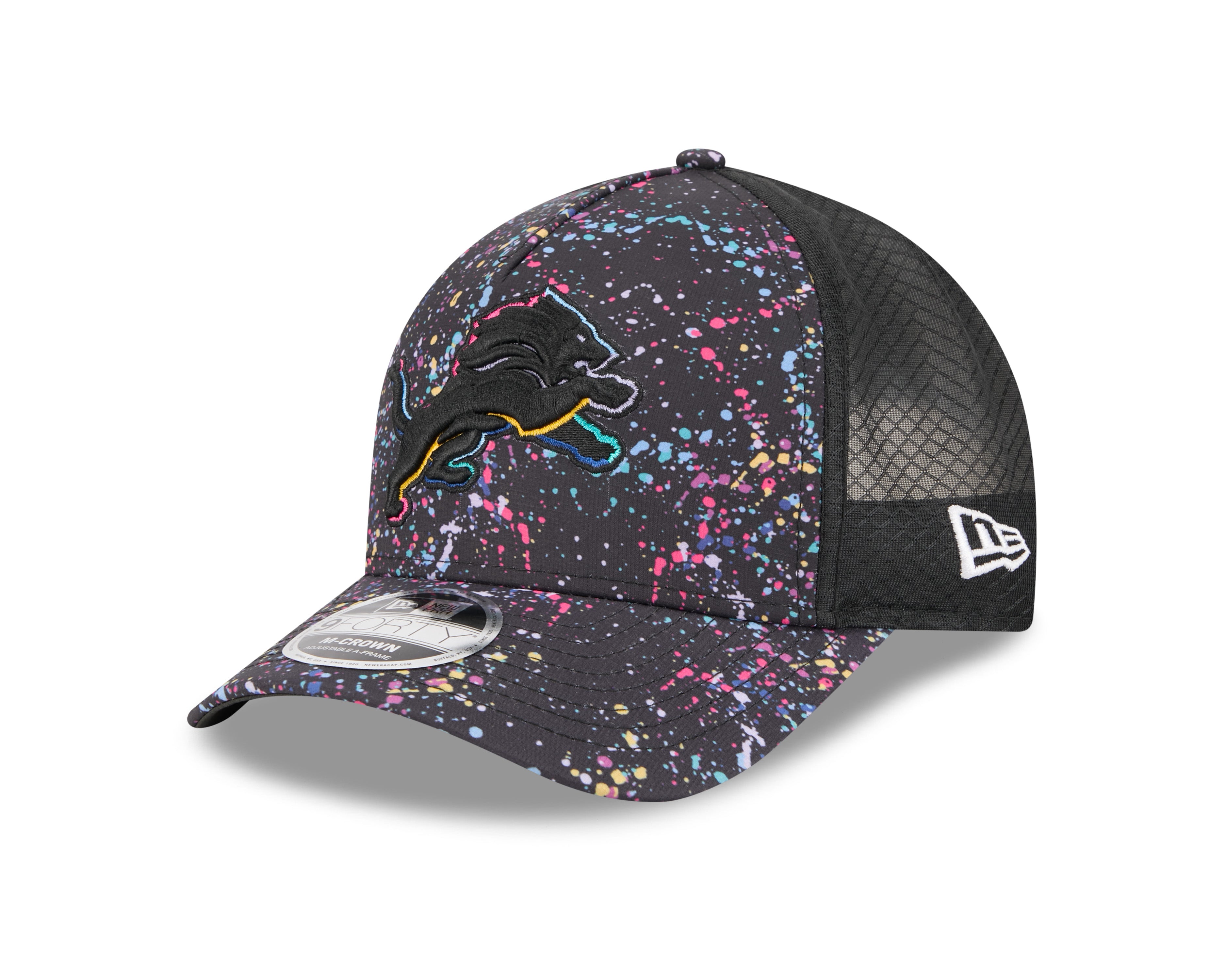 New Era Detroit Lions 2025 9FORTY M-Crown A-Frame Snapback sapka