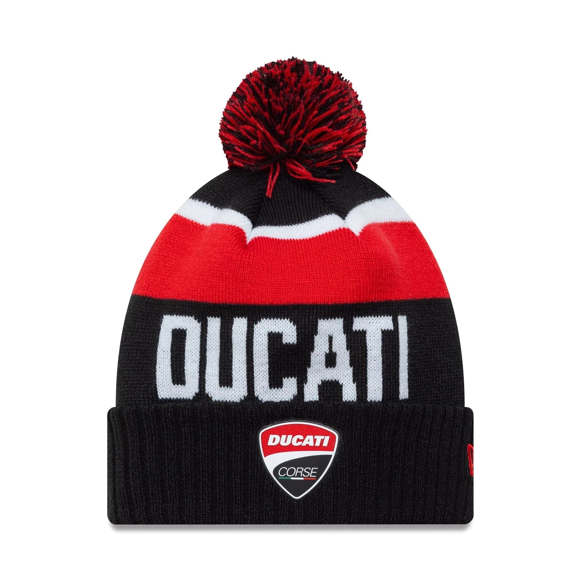 New Era Ducati Motor Logo Black Sport Knit Beanie kötött sapka - Sportmania.hu
