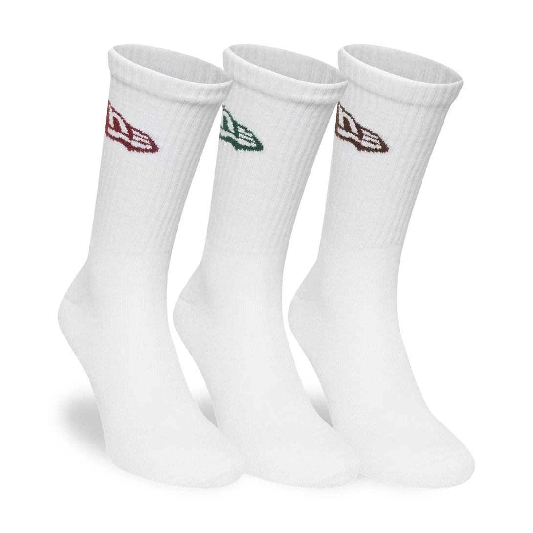 New Era Flag White 3 darabos zokni szett - Sportmania.hu