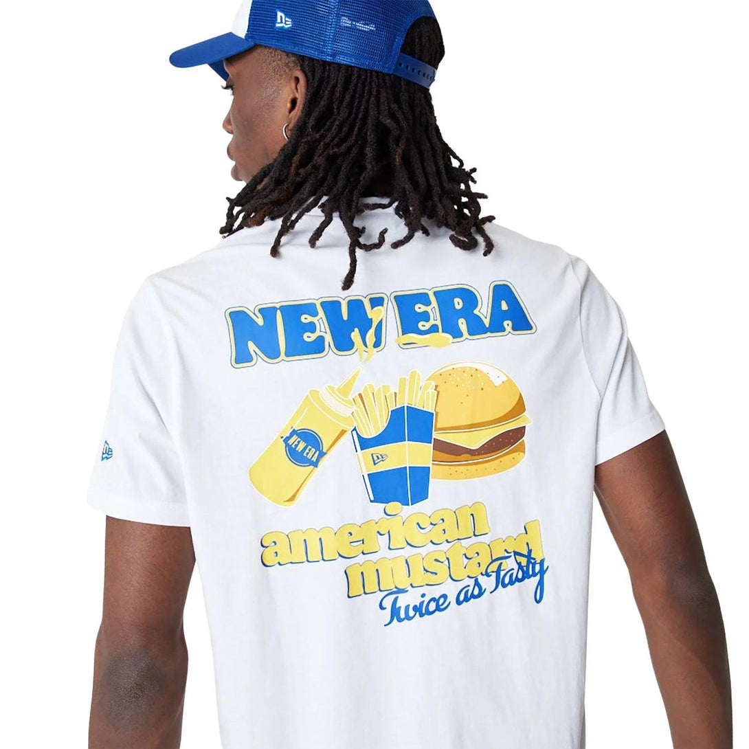 New Era Food Burger White Póló - Sportmania.hu