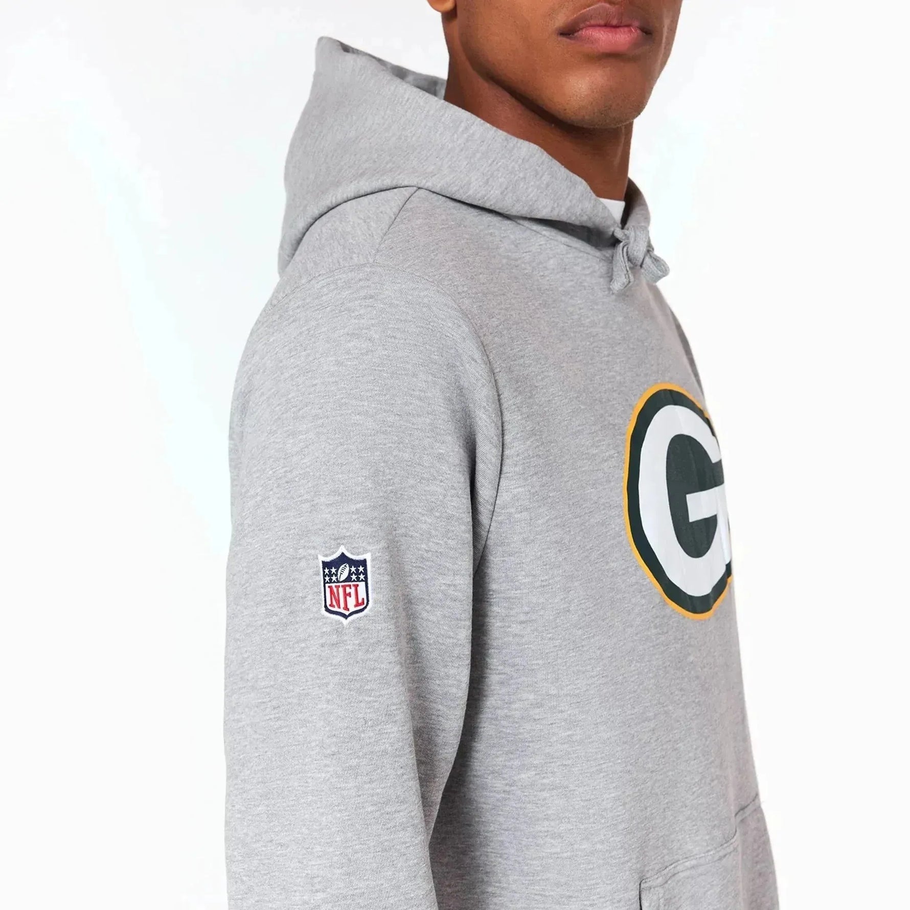 New Era Green Bay Packers NFL Grey kapucnis pulóver - Sportmania.hu