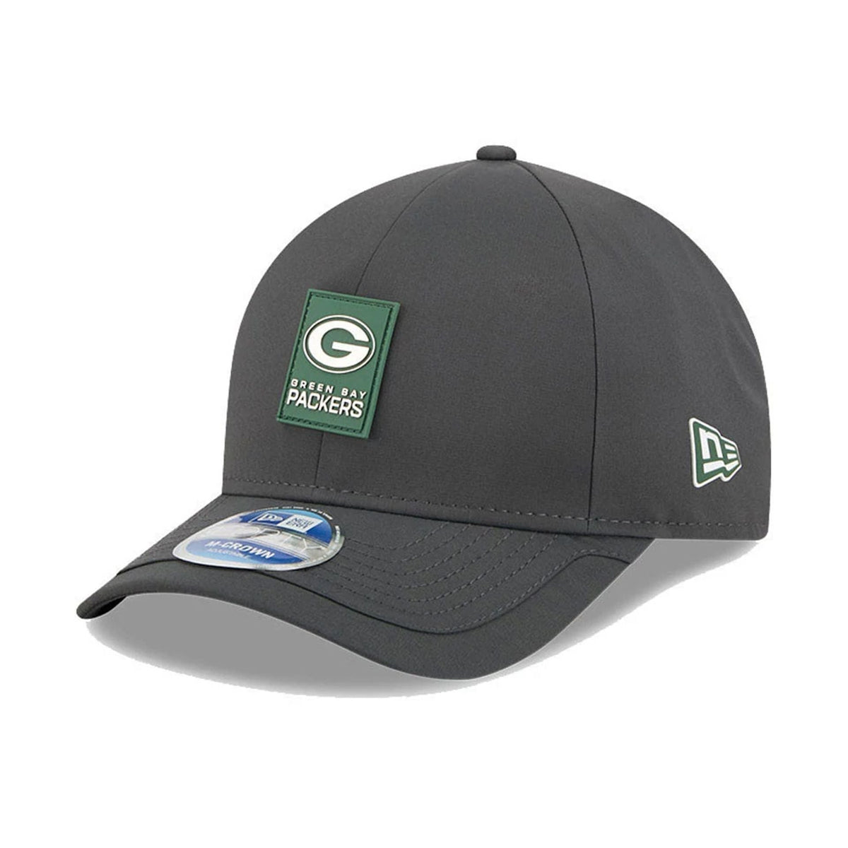 New Era Green Bay Packers NFL Sideline 2025 Charcoal 9FORTY M-Crown - baseball sapka