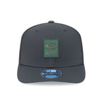 New Era Green Bay Packers NFL Sideline 2025 Charcoal 9SEVENTY Stretch Snap - baseball sapka