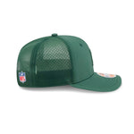 New Era Green Bay Packers NFL Sideline 2025 Dark Green 9SEVENTY Trucker Stretch Snap - baseball sapka