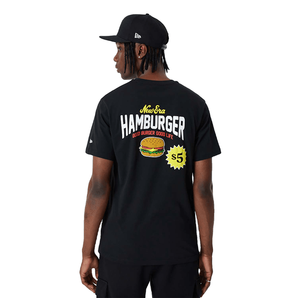 New Era Hamburger Graphic Black Póló - Sportmania.hu