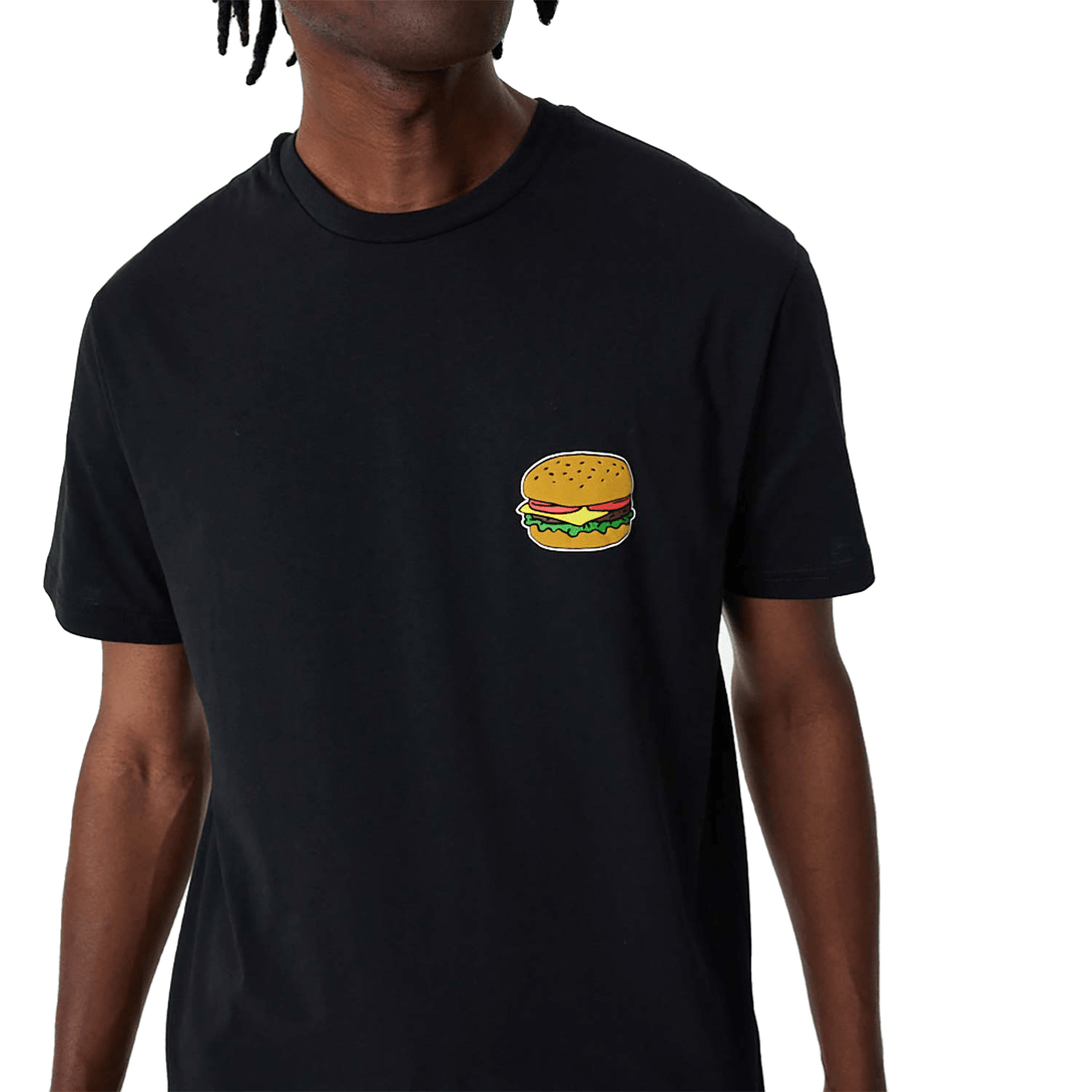 New Era Hamburger Graphic Black Póló - Sportmania.hu