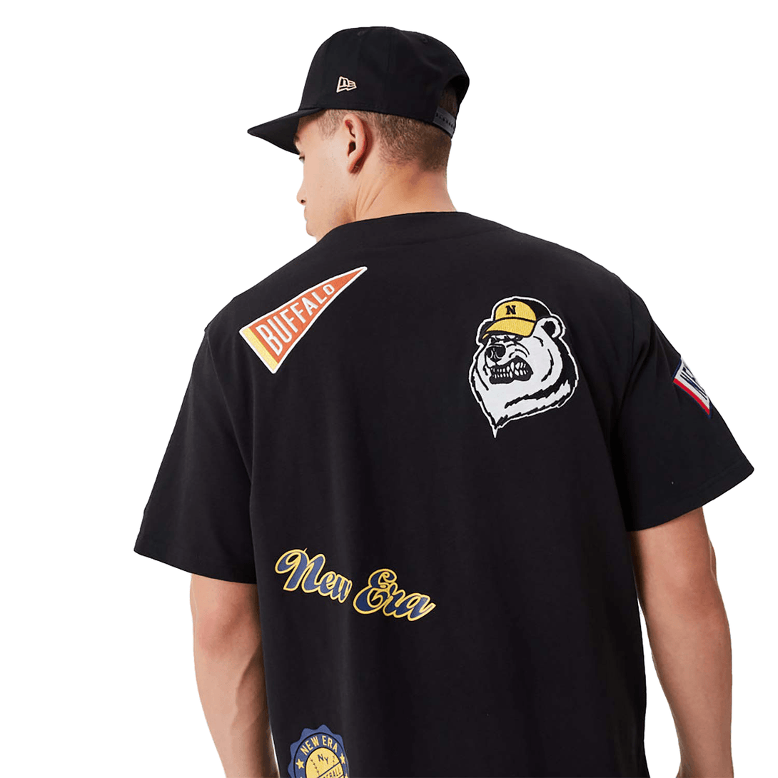 New Era Heritage Badge Black Jersey ing - Sportmania.hu