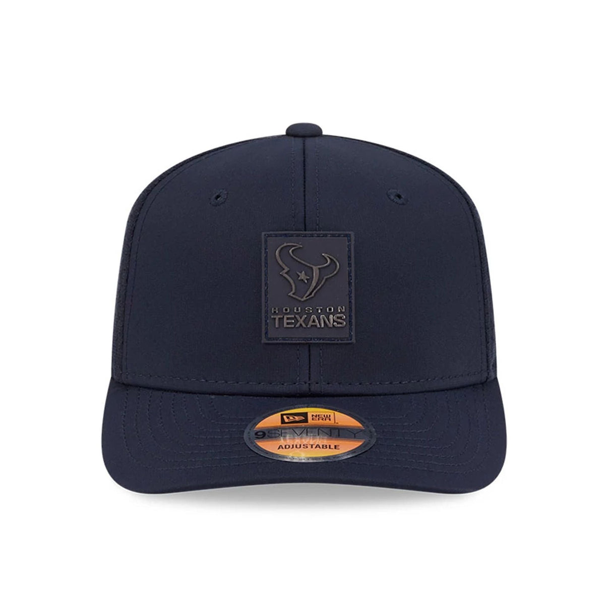 New Era Houston Texans NFL Sideline 2025 Navy 9SEVENTY Trucker Stretch Snap - baseball sapka